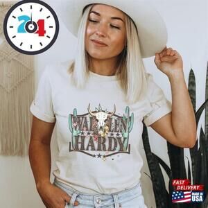 Wallen Hardy Sublimination Bullskull Tee Gift For Her Cowboy Shirt T-Shirt